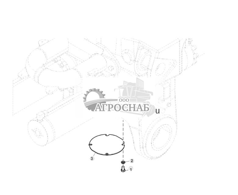 Cover, Boom Slewing Sensor Hole ( - 002139) - ST914904 383.jpg